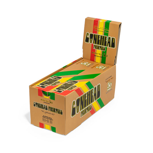 ConeHead Display Box Reefer Size Brown 8 x 50 Packs - 400 count - ($0.1/Unit)