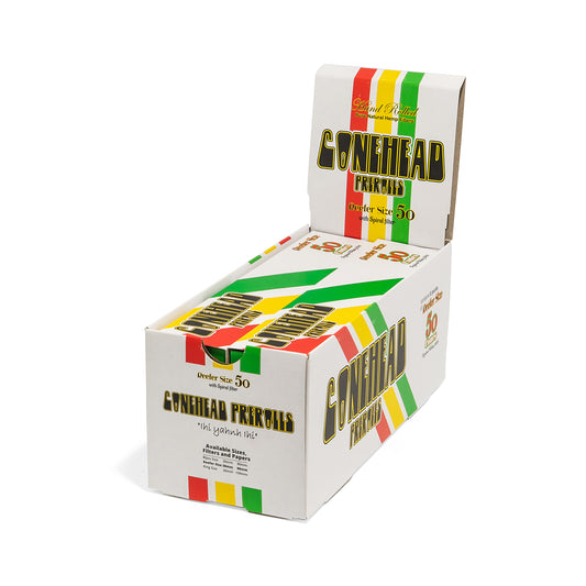 ConeHead Display Box Reefer Size White 8 x 50 Packs - 400 count - ($0.1375/Unit)