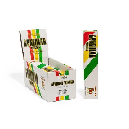ConeHead Display Box Reefer Size White 8 x 50 Packs - 400 count - ($0.1375/Unit)
