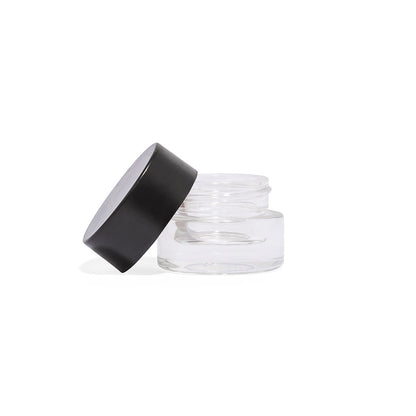 5ml Glass Concentrate Jars With Teflon Lined Flat Lids - 504 Count ($0.47/unit) - Child Resistant