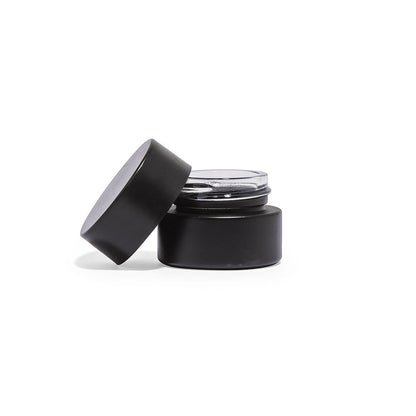 5ml Glass Concentrate Jars With Teflon Lined Flat Lids - 504 Count ($0.47/unit) - Child Resistant