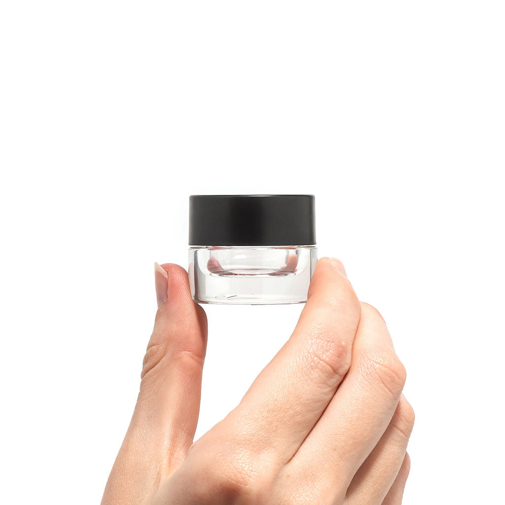 5ml Glass Concentrate Jars With Teflon Lined Flat Lids - 504 Count ($0.47/unit) - Child Resistant