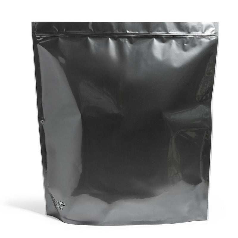 3lb Silver Grower Storage Bags with Window - 250 Count ($1.38/Unit)