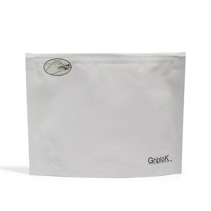 14g Matte White Exit Bags - 800 Count ($0.45/Unit) | 8"x6"x3" - Child Resistant