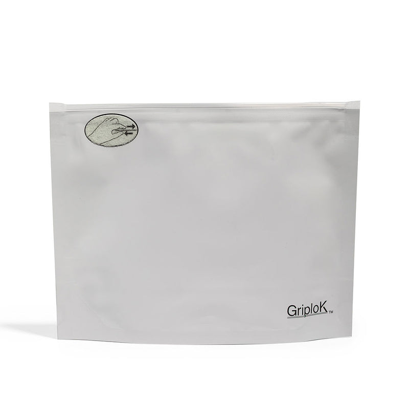 14g Matte White Exit Bags - 800 Count ($0.45/Unit) | 8"x6"x3" - Child Resistant