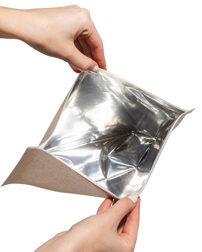 28g Kraft  Exit Bags - 500 Count ($0.54/Unit) | 12"x9"x4" - Child Resistant