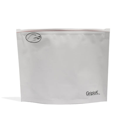 14g Matte White/Cherry Exit Bags - 800 Count ($0.45/Unit) | 8"x6"x3" - Child Resistant
