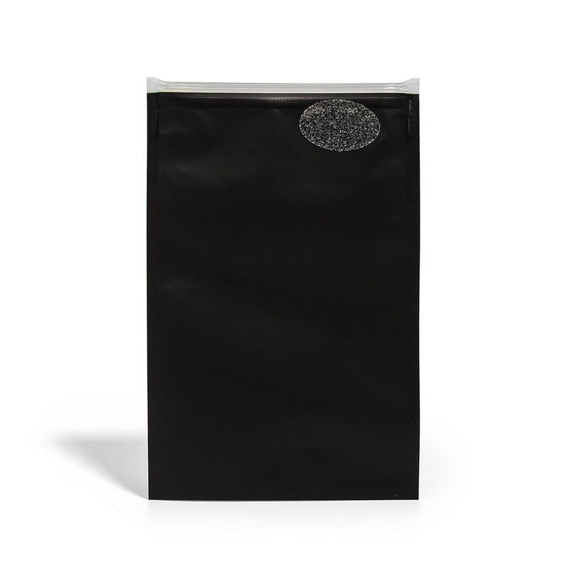 3.5g Matte Black/Lime Mylar Bags - 1300 Count ($0.29/Unit) | 4"x6" - Child Resistant