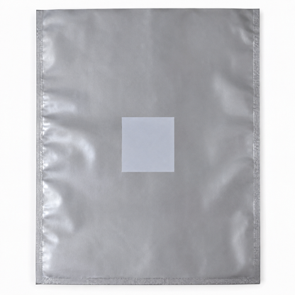 3lb Silver, Hi-barrier, 3 Sided Heat Seal (no zipper) 18”x 20” x 6” with Window - 250 Count ($0.898/Unit)