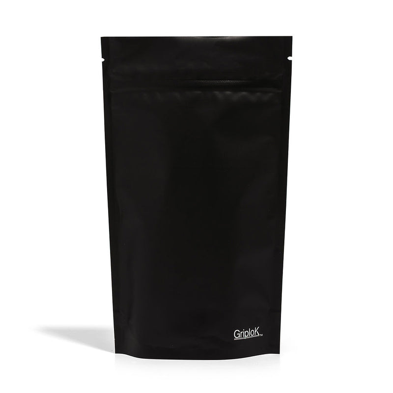 14g Matte Black Bags - 1900 Count ($0.34/unit) | 4.5"x7.5"x2" - Child Resistant