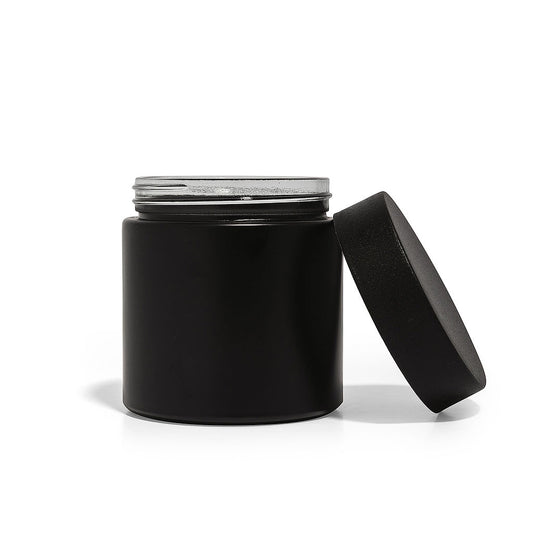 4oz Black Glass Straight-Wall Jar with Child-Resistant Lid - 105 Count ($0.89/Unit)