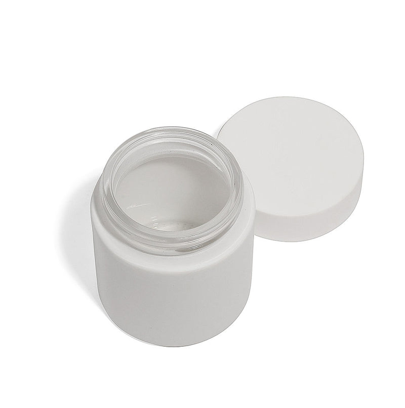 4oz White Glass Straight-Wall Jar with Child-Resistant Lid - 105 Count ($0.86/Unit)
