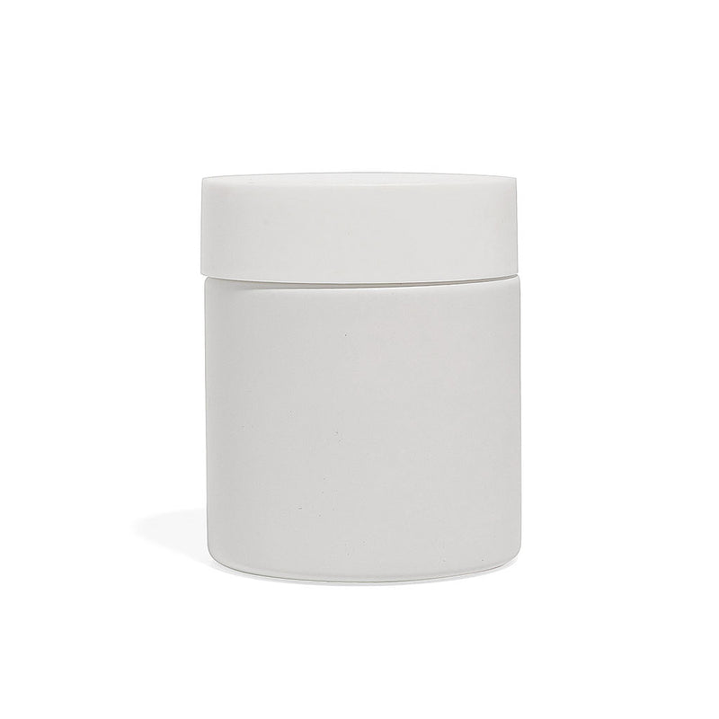 4oz White Glass Straight-Wall Jar with Child-Resistant Lid - 105 Count ($0.86/Unit)