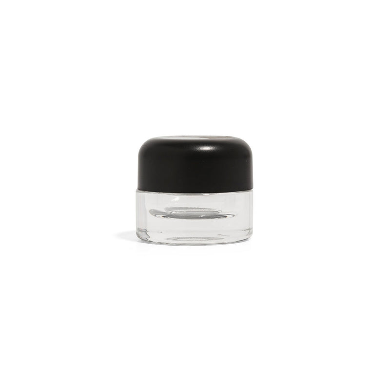 5ml Glass Concentrate Jars With Teflon Lined Flat Lids - 504 Count ($0.47/unit) - Child Resistant