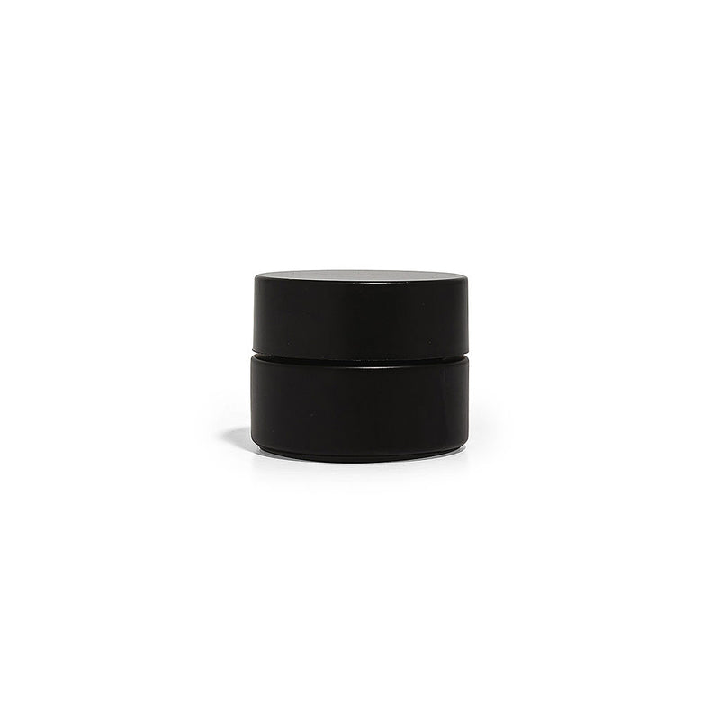 9ml Glass Concentrate Jars With Teflon Lined Flat Lids - 350 Count ($0.58/unit) - Child Resistant