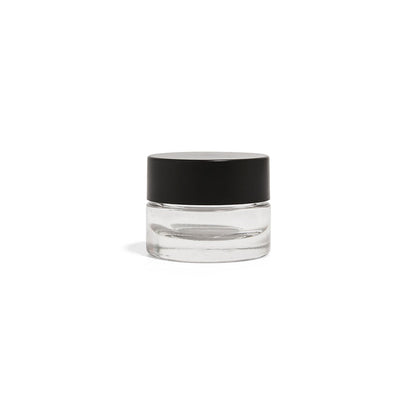 9ml Glass Concentrate Jars With Teflon Lined Flat Lids - 350 Count ($0.58/unit) - Child Resistant