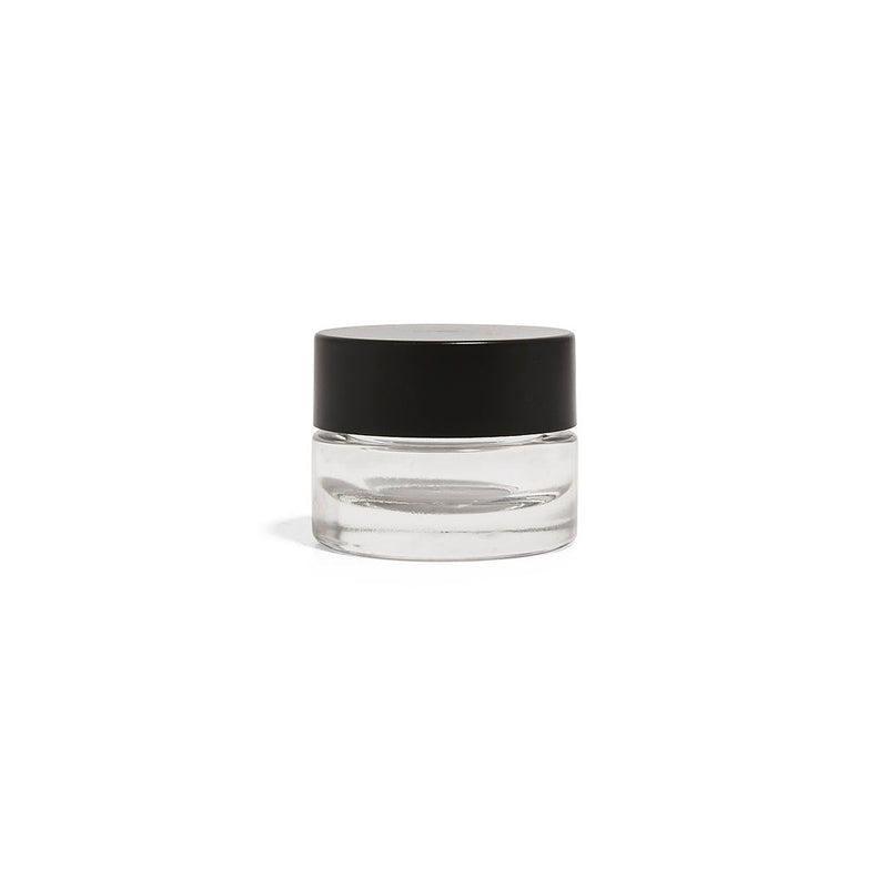 9ml Glass Concentrate Jars With Teflon Lined Flat Lids - 350 Count ($0.58/unit) - Child Resistant