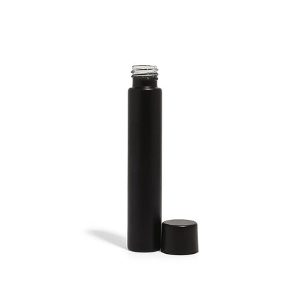 (116 x 22mm) Matte Black Glass Tube with Black CR cap - 416 Count ($0.39/Unit)