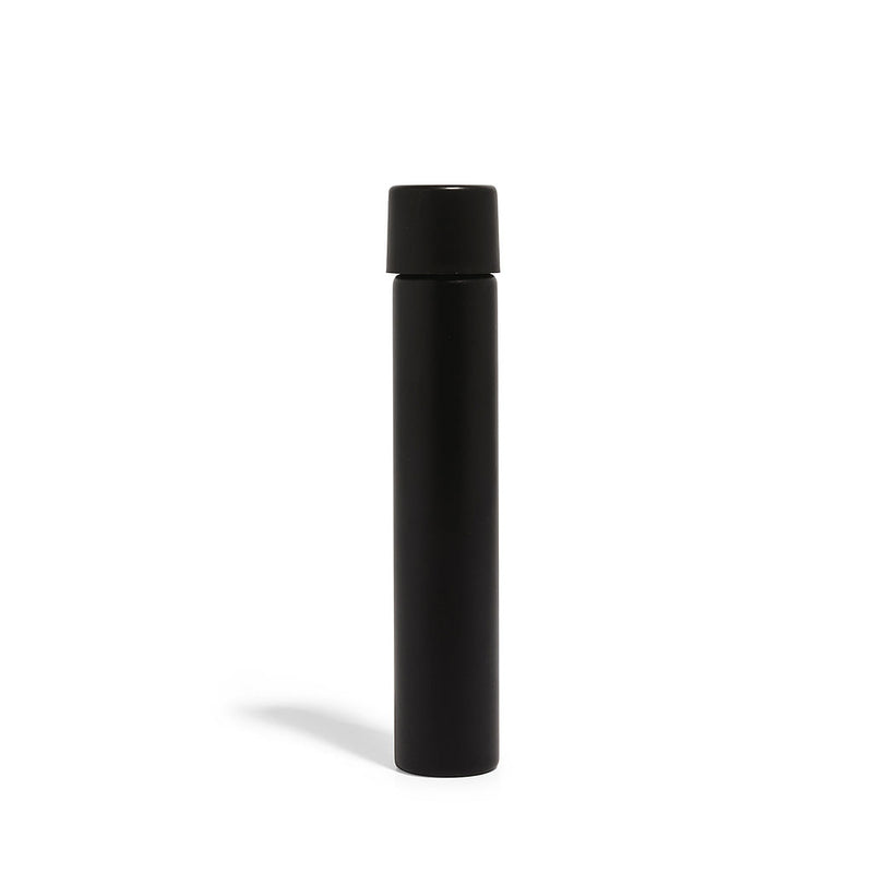 (116 x 22mm) Matte Black Glass Tube with Black CR cap - 416 Count ($0.39/Unit)