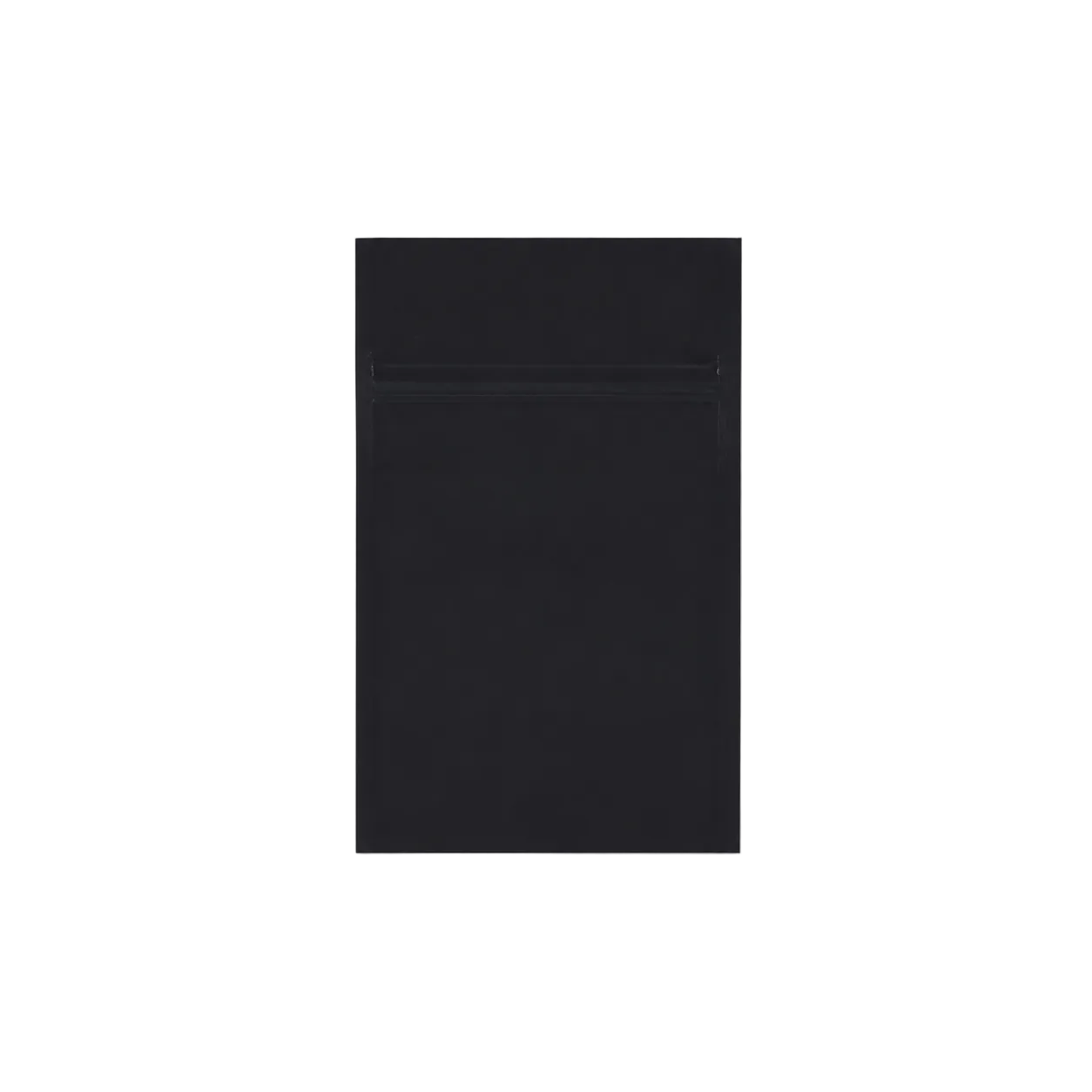 1g Soft Touch GriploK CR Mylar Matte Black Bag - 2000 Count ($0.19/unit) | 3.5"x4.5"x1.5" - Child Resistant