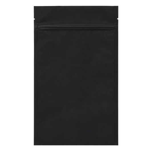 28g Soft Touch GriploK CR Mylar Matte Black Bag - 700 Count ($0.38/unit) | 6"x9.25"x2.5" - Child Resistant