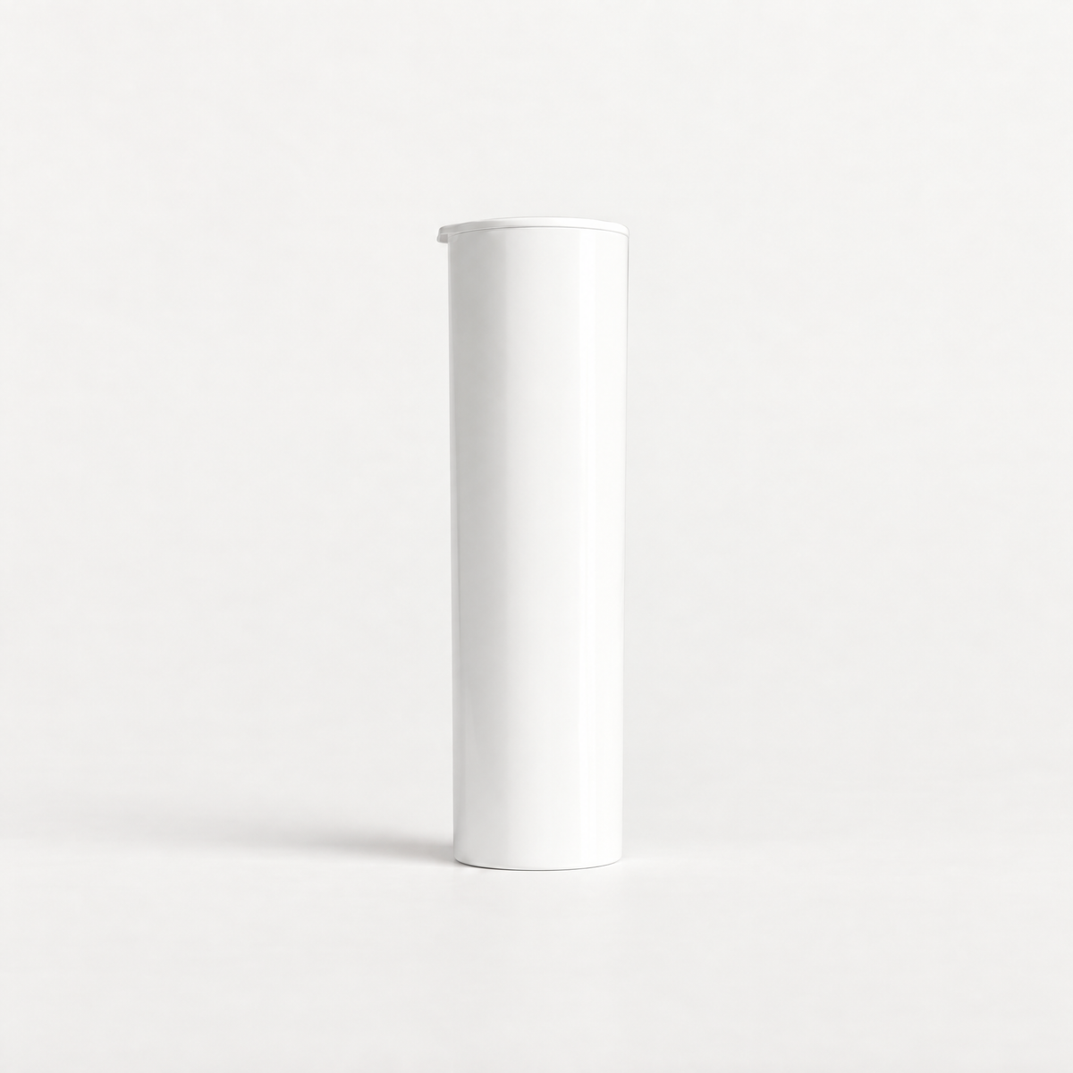 Griplok Eco 114*24mm Flower and Edible Tubes White / Blank Tops 114N - 780 Count ($0.12/Unit) - Child Resistant