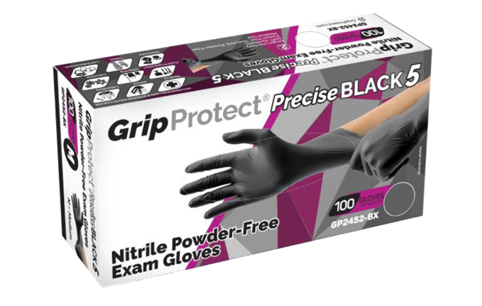 Black Nitrile Gloves - 1,000 Count ($0.058/Unit)