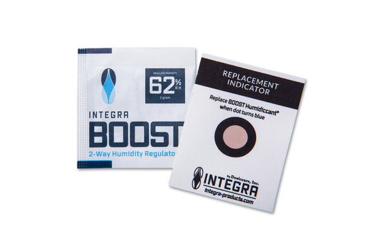 2g Integra Humidity Control at 62% RH, Individually Overwrapped, w/ HIC - 1000 Count ($0.18/Unit)