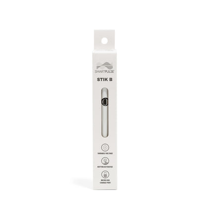 White SmartPulse Battery, Button Activated, 320mAh, Micro USB, 2.6v - 25 Count ($4.50/Unit)
