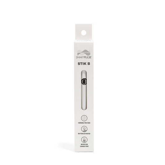 White SmartPulse Battery, Button Activated, 320mAh, Micro USB, 2.6v - 25 Count ($4.50/Unit)