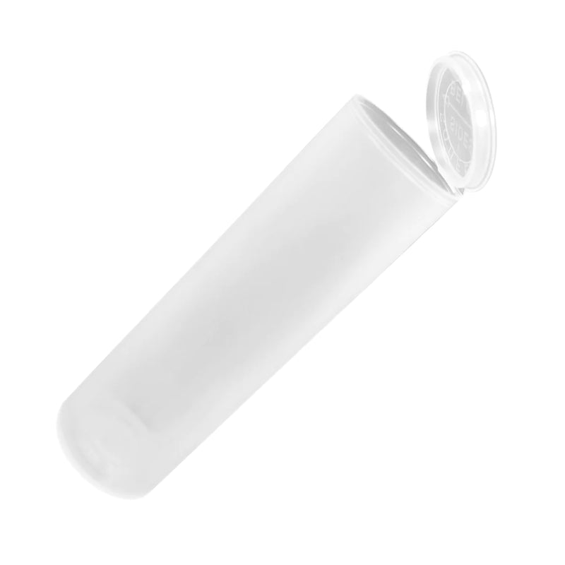(4.5" x 1.25") EcoLite™ CR Clear Wide-Mouth Pre-Roll Tubes - 450 Count ($0.15/Unit)