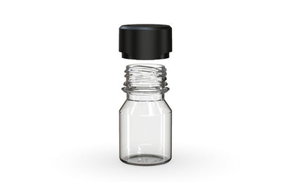 30ml CR Stubby Shot Aviator Bottle with Tamper Evident - 800 Count ($0.38/Unit)