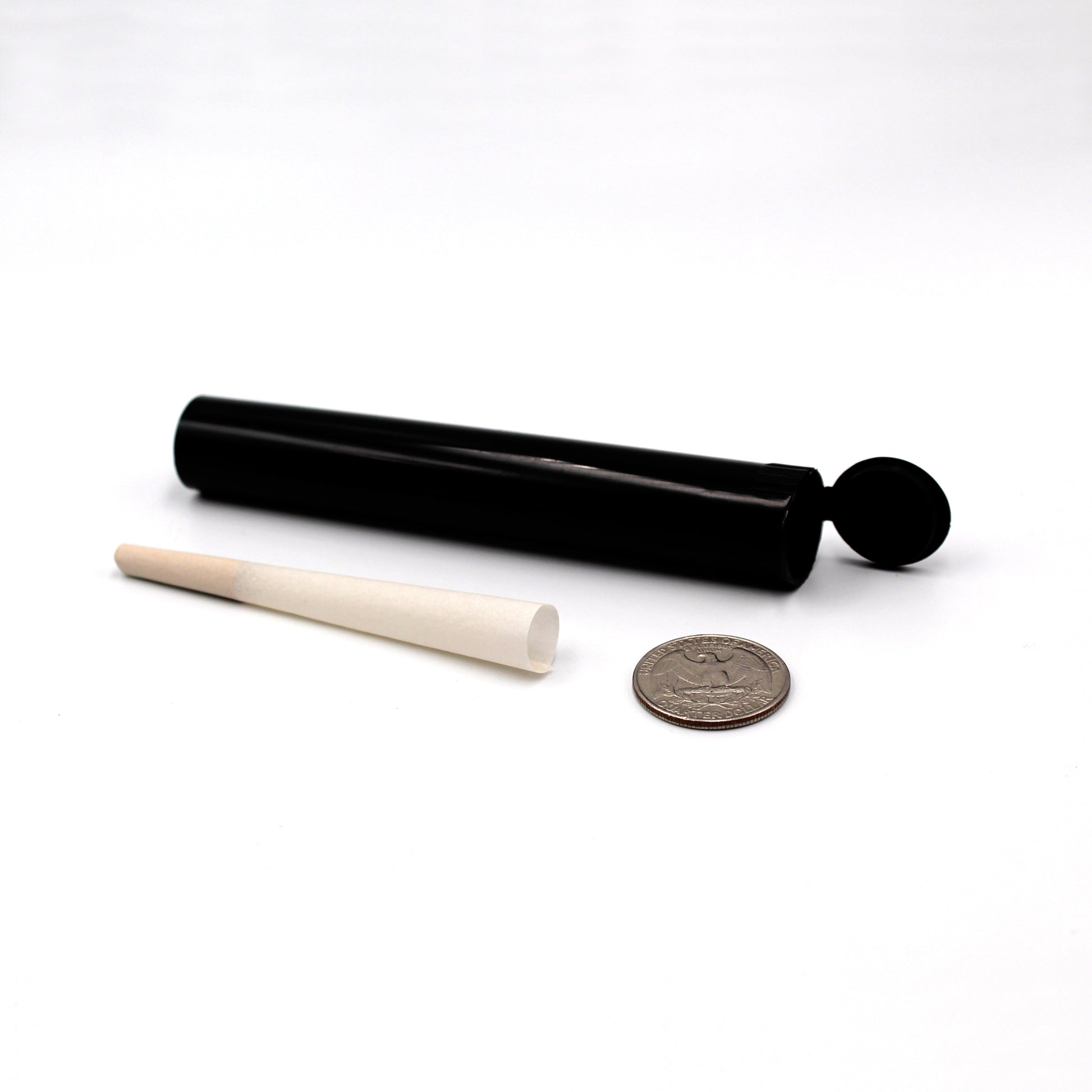 1.25 Size Natural Brown ConeHead Pre-Rolled Hemp Cone (Comparison Picture)