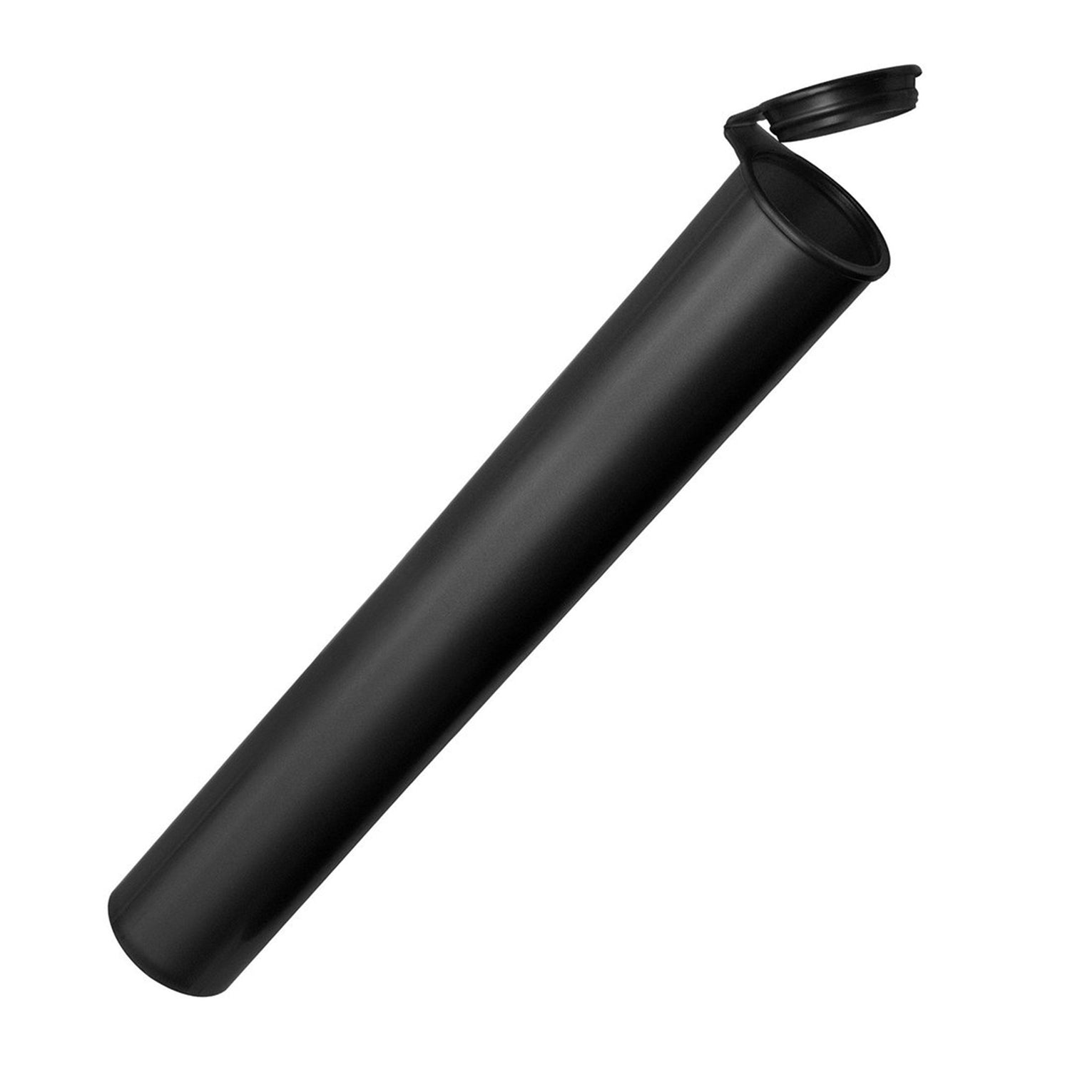 Black Opaque 116mm EcoLite Child-Resistant Pre-Roll Pop Top Tube