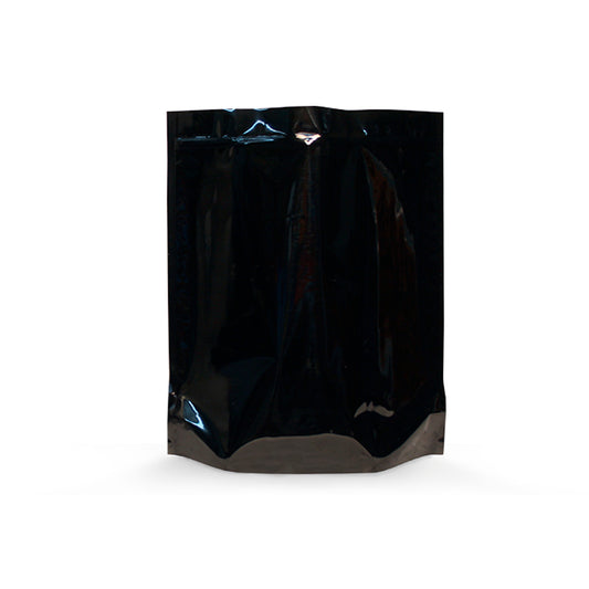 15x16x6 1lb (0.5-1kg) High-Barrier Cannabis Cargo Grower/Harvest Bags in Opaque Black with Zipper for Hemp & Cannabis Growers