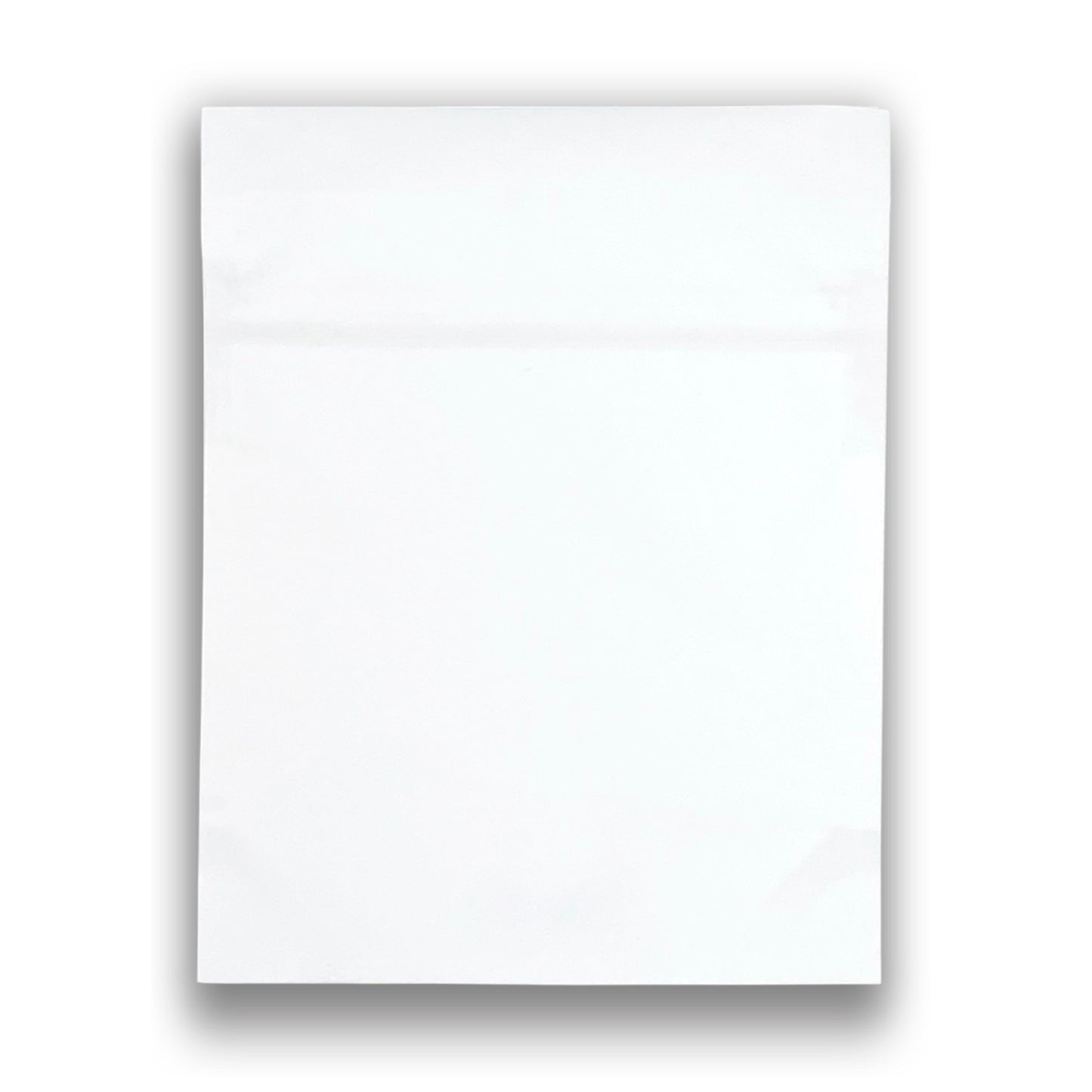 1 Gram White GriploK Soft Touch Child Resistant Mylar Bags