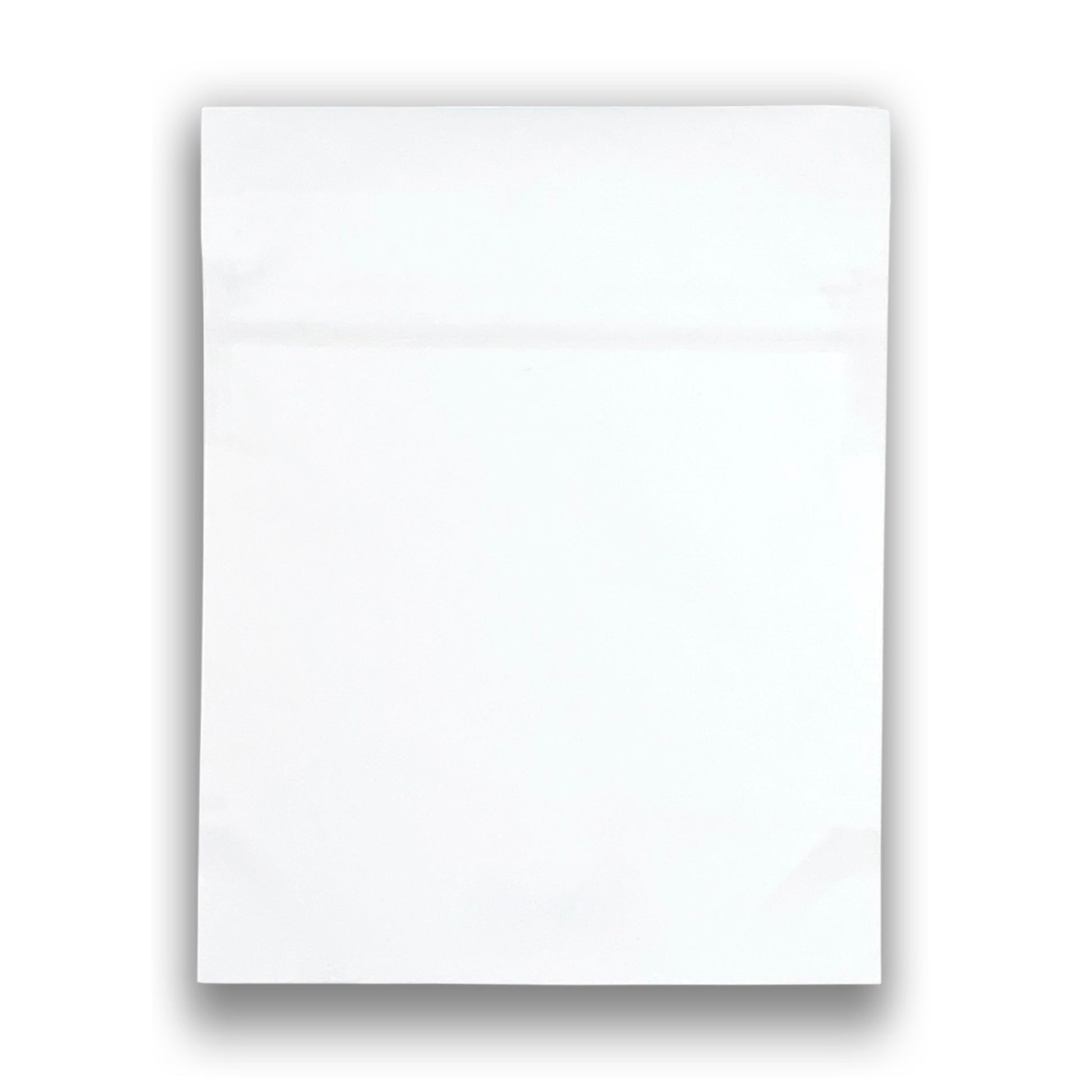 1 Gram White GriploK Soft Touch Child Resistant Mylar Bags