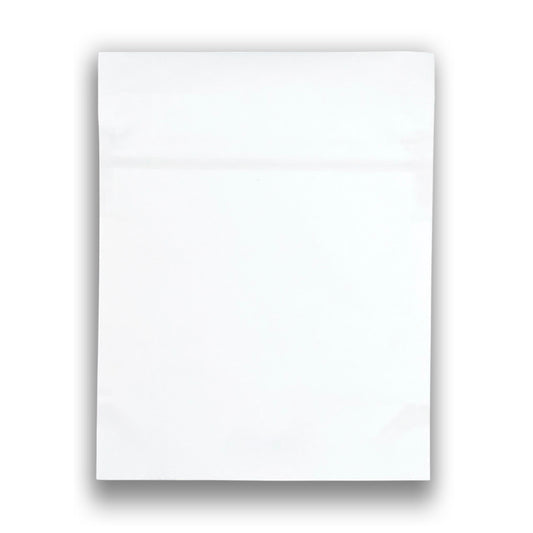 1 Gram White GriploK Soft Touch Child Resistant Mylar Bags