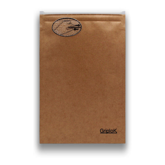 3.5g Kraft Mylar Bags - 1300 Count ($0.29/Unit) | 4"x6" - Child Resistant