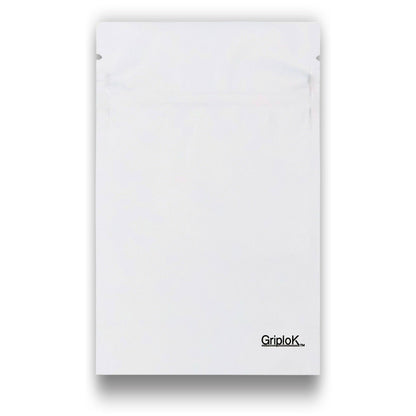 3.5g White/Clear Bags - 3200 Count ($0.22/unit) | 3.5"x5.5"x1.5" - Child Resistant
