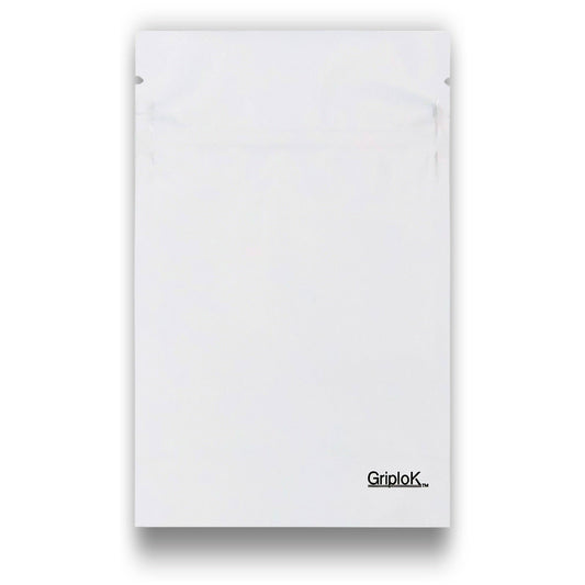 3.5g White/Clear Bags - 3200 Count ($0.22/unit) | 3.5"x5.5"x1.5" - Child Resistant