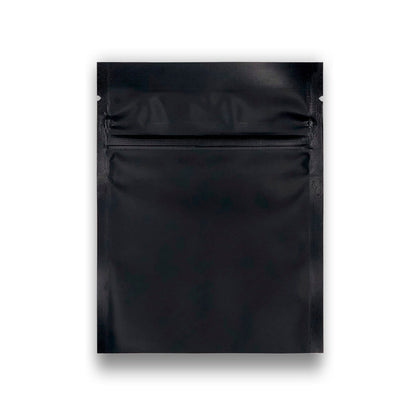1g Matte Black Bottom Load Bags - 3500 Count ($0.19/unit) | 3.5"x4.5" - Child Resistant