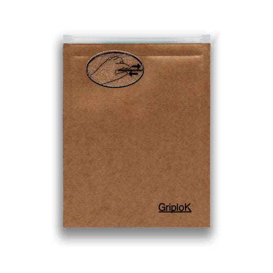 1g Kraft Mylar Bags - 1500 Count ($0.20/unit) | 3.5"x4.5" - Child Resistant