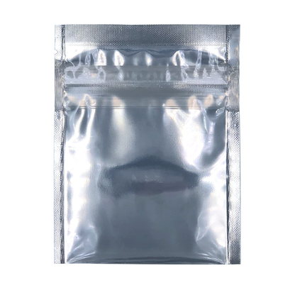 1g Matte White/Clear Bottom Load Bags - 3500 Count ($0.19/unit) | 3.5"x4.5" - Child Resistant