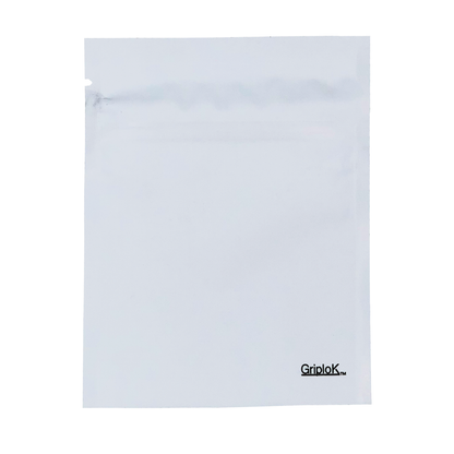 1g Matte White Bottom Load Bags - 3500 Count ($0.19/unit) | 3.5"x4.5" - Child Resistant