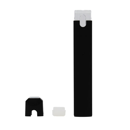 Black Delta-8 Disposable Ceramic Bucket Core Vape Pen with Micro USB Inlet for Thick Oils (Disassembled)