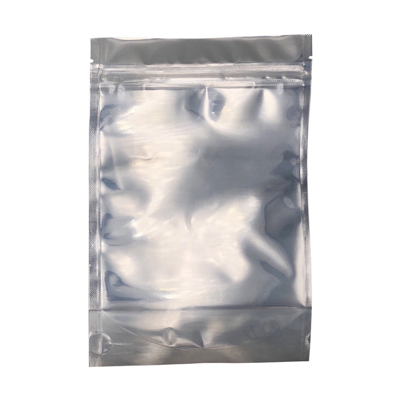 28g Black/Clear High-Barrier Mylar Bags - 1000 Count | 6"x9.25"x2.4"