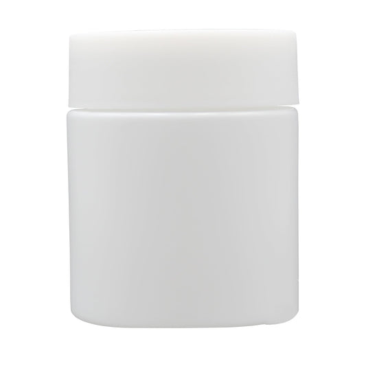 2oz White Glass Straight-Wall Jar with Child-Resistant Lid - 144 Count ($0.71/Unit)
