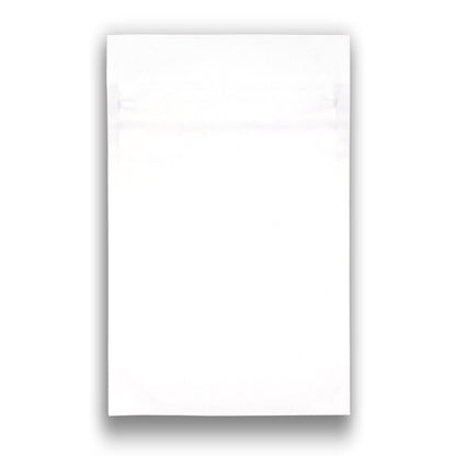 3.5 Gram White GriploK Soft Touch Child Resistant Mylar Bags