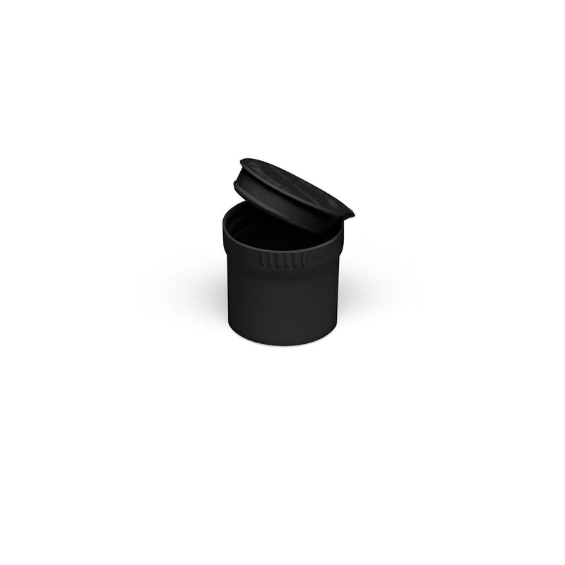 Black Opaque 10ml Child-Resistant Pop Top Concentrate Container